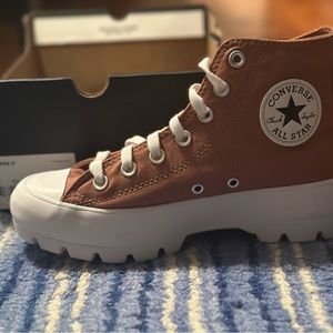 Converse clay lugged high top
